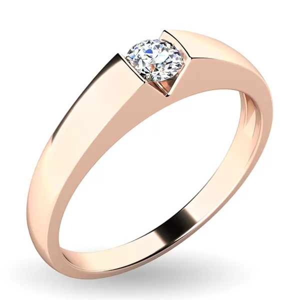 Dámský prsten s diamantem 10933D