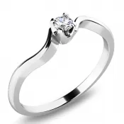 Prsten s diamantem 10937D