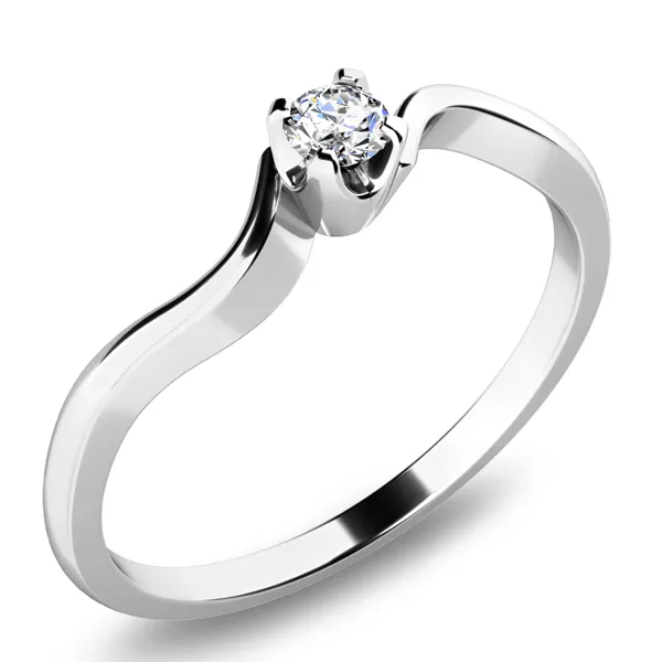 Prsten s diamantem 10937D