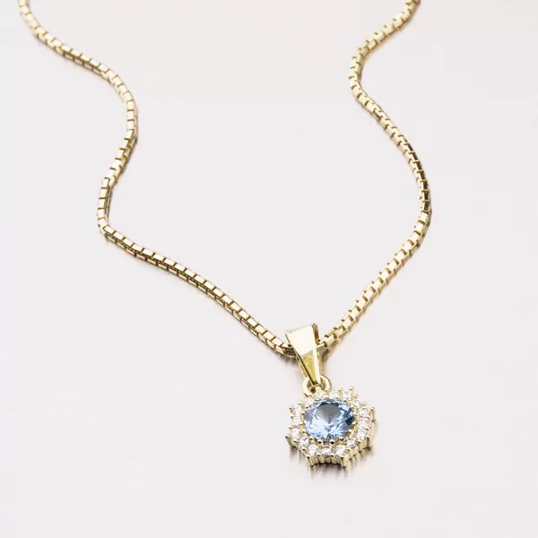 Přívěsek se zirkony 352P-130086-03