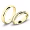 Snubní prsteny žluté zlato 585 zirkon 0.094 ct G/SI - SP-61069Z
