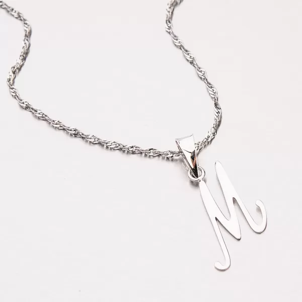 Přívěsek - zlaté písmenko M 43-21029-M