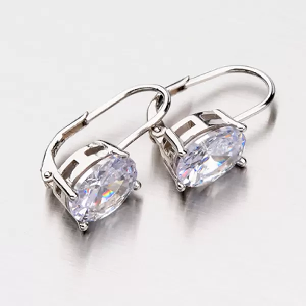Dámské náušnice stříbro 925 zirkon GLM12-033