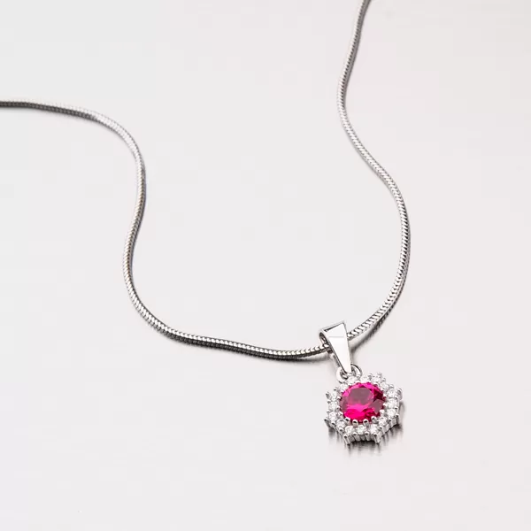 Přívěsek se zirkony 357P-120086-04