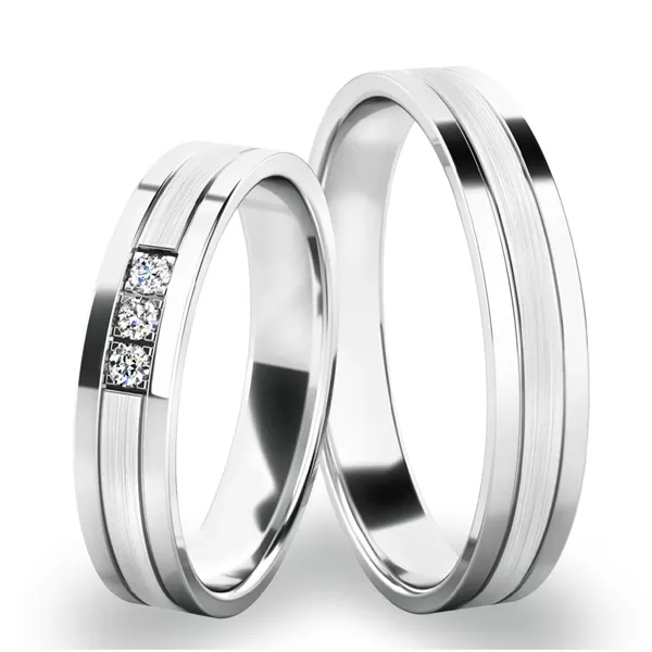 Snubní prsteny ze žlutého zlata SP-61062Z