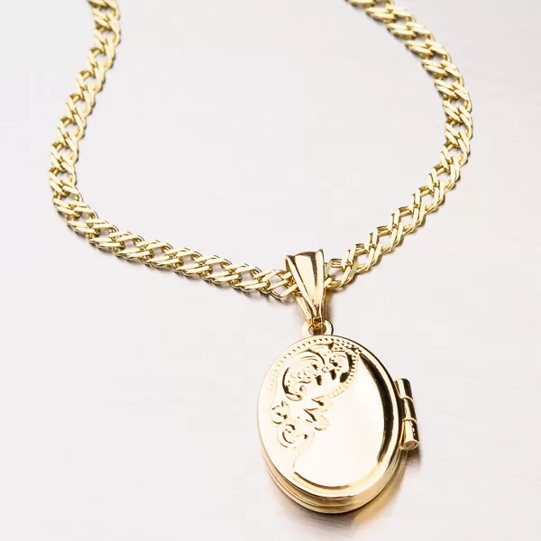 Zlatý medailonek 142P-130544