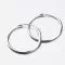 Dámské náušnice stříbro 925 kruhy 25 mm UCST-12351/25