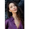 Stříbrné náušnice pecka s krystaly Swarovski mix barev kulaté 31336.3 magic indicolite