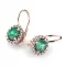 Luxusní náušnice s diamanty 10925-CV-DIA-SMAR