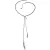 Řetízek GUESS s přívěsky UBN21315