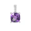 Luxusní přívěsek s rubínem a diamanty 10927-ZL-RUB