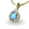 Luxusní přívěsek s diamanty 10927-ZL-TPZ