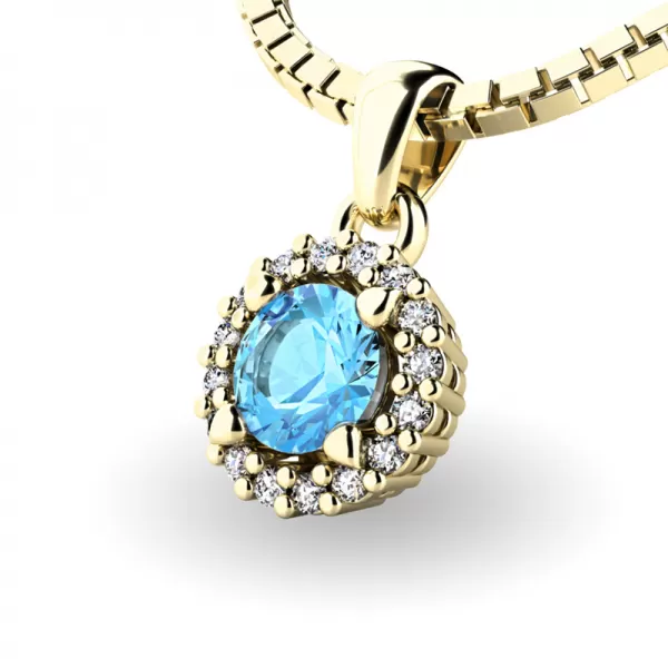 Luxusní přívěsek s diamanty 10927-ZL-TPZ