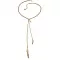 Pozlacený řetízek GUESS UBN21316