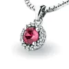 Luxusní přívěsek s turmalínem a diamanty 10927-B-TUR