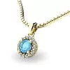 Luxusní přívěsek s diamanty 10927-ZL-TPZ