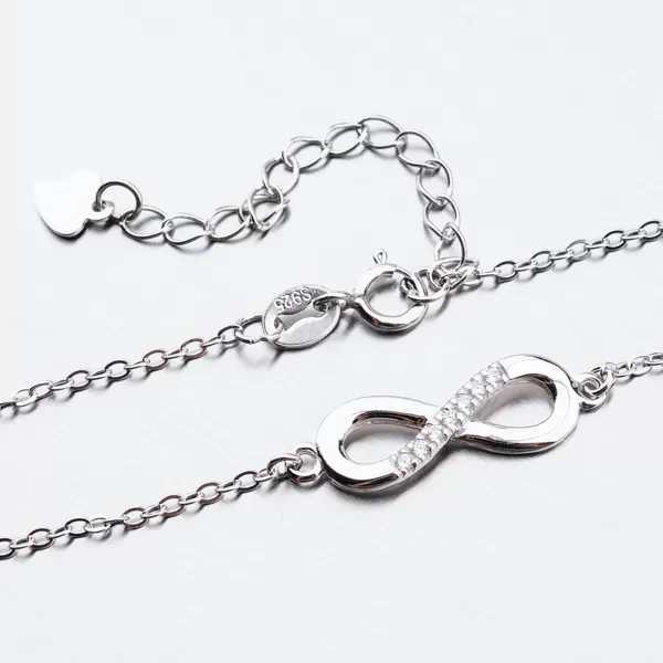 Stříbrný náramek BST-14350