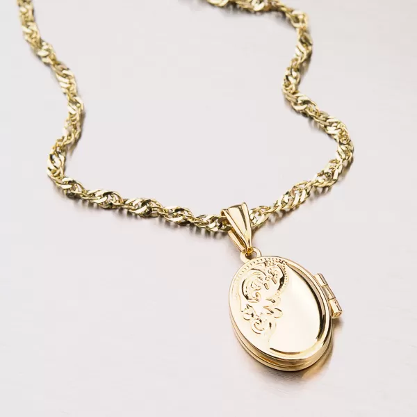 Zlatý medailonek 142P-130544