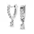 Dámské náušnice bílé zlato 585/1000 přírodní diamant 0.684 ct G/SI brilianty 10900-B-DIA