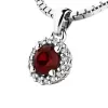 Luxusní přívěsek s diamanty 10927-B-GRA