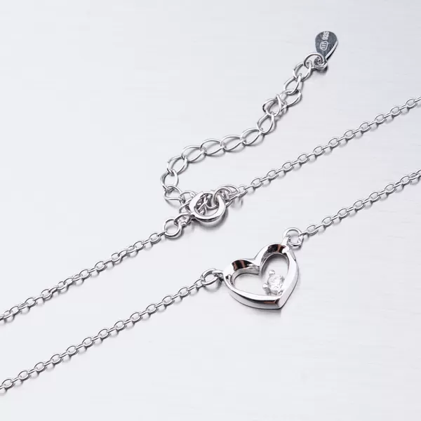 Dámský náhrdelník stříbro 925 zirkon SST-15850