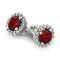 Luxusní náušnice s diamanty 10926-B-DIA-GRA