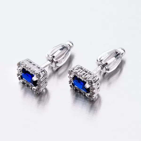 Stříbrné náušnice pecky UPST-121526S