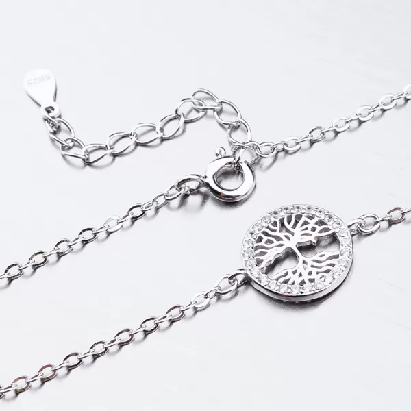 Dámský náramek stříbro 925 zirkon BST-14355
