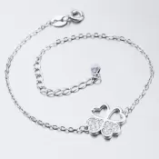 Dámský náramek stříbro 925 zirkony BST-14408