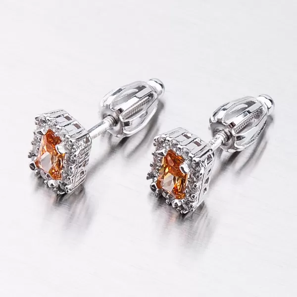 Stříbrné náušnice pecky UPST-121525S