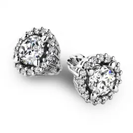 Luxusní náušnice s diamanty 10926-B-DIA