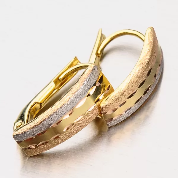 Dámské náušnice na klapku 12-420