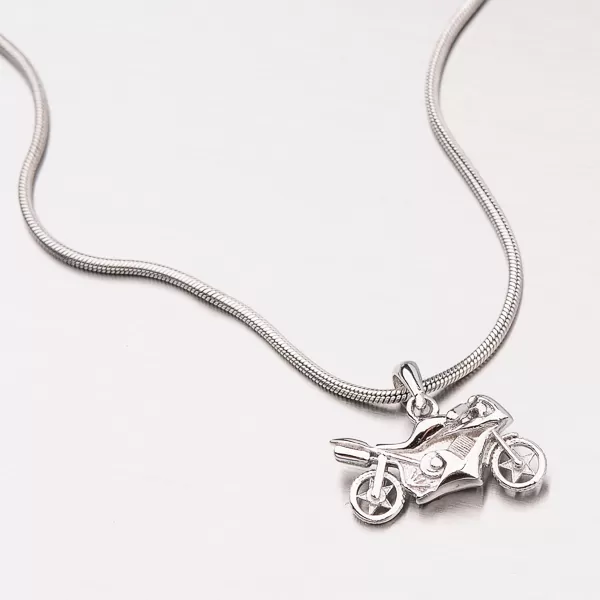 Stříbrná motorka PKL-3004