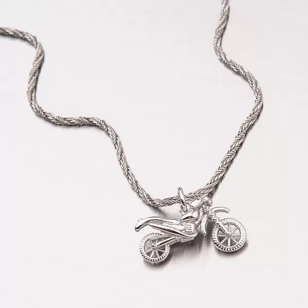 Stříbrná motorka PKL-3003