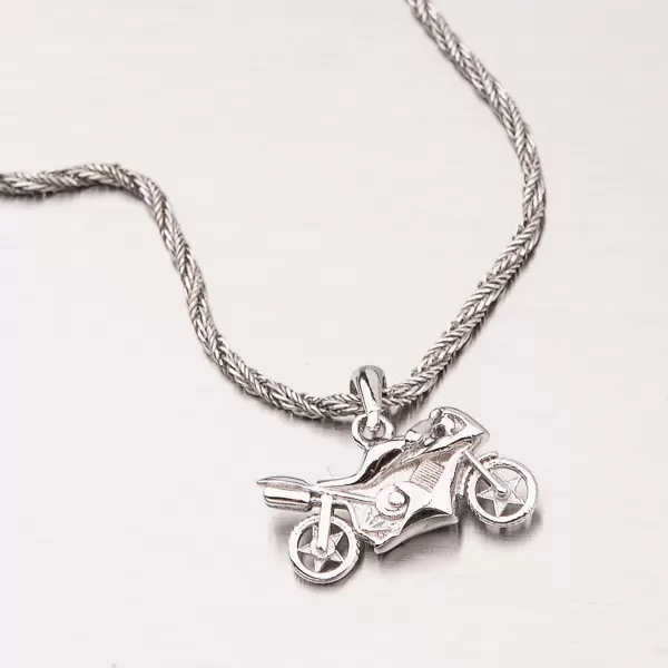 Stříbrná motorka PKL-3004