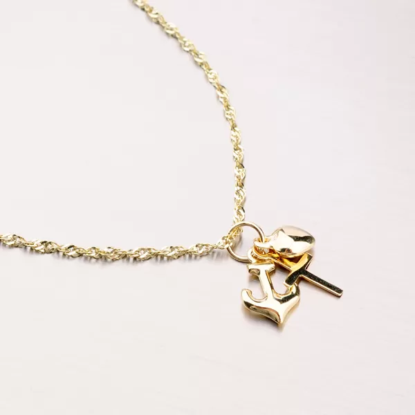 Přívěsek žluté zlato 585 43-21824