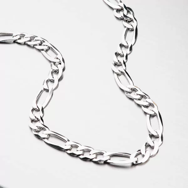 Stříbrné masivní Figaro 3+1 CHRS-073-180-FLAT