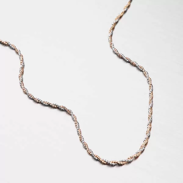 Stříbrný náhrdelník CHRS-13-RDIS162F-020-AWP-RH