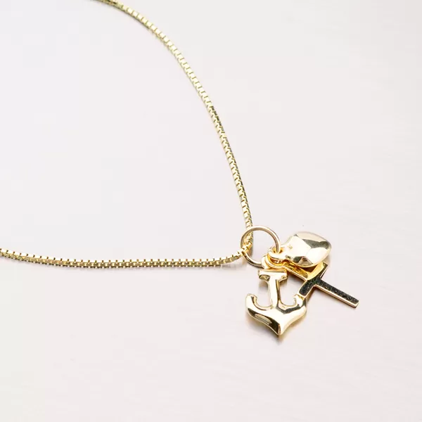 Přívěsek žluté zlato 585 43-21824