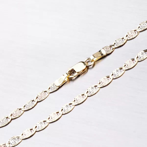 Dámský náramek zlato mix 585 44-1096