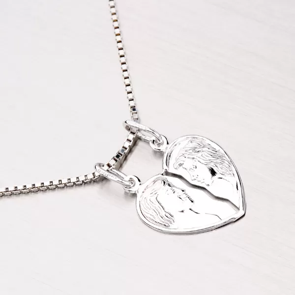 Přívěsek stříbro 925 pro zamilovaný pár M5500FRH