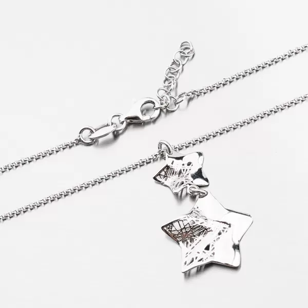 Stříbrný náhrdelník 92003043-57-SLX