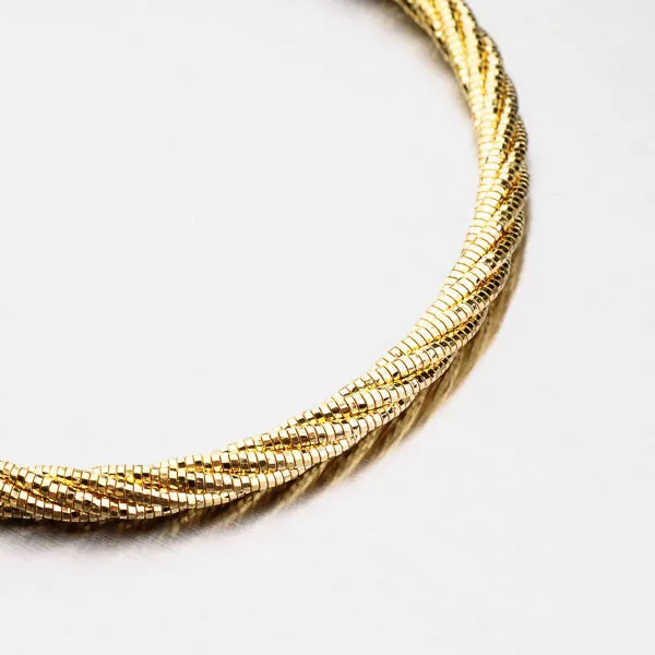 Pozlacený náramek - stříbro 925 CHRS-SPRING-1-5L-TW-130