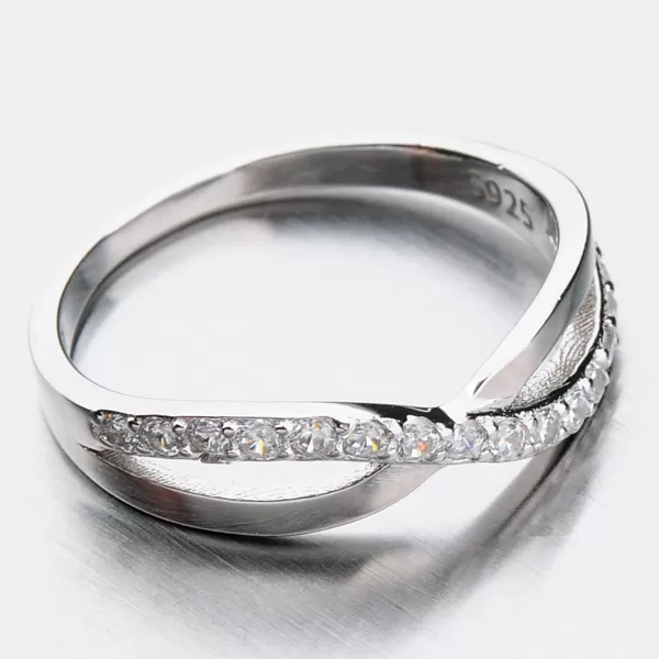 Dámský prsten stříbro 925 zirkon GST-11228