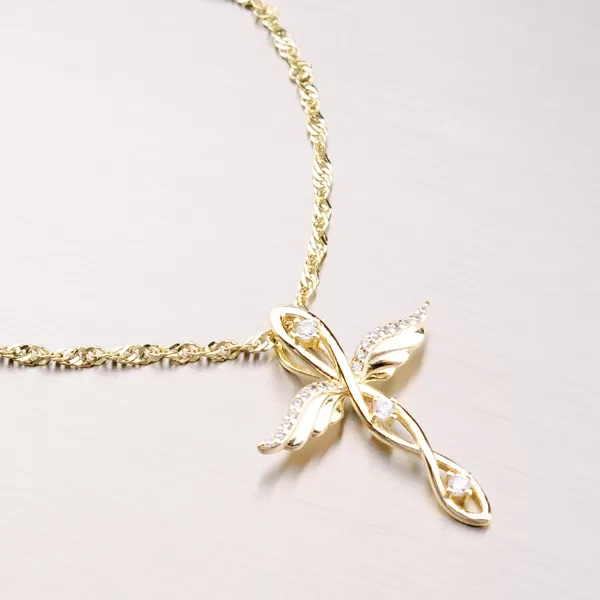 Stříbrný přívěsek - anděl PKL-3020