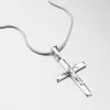 Stříbrný křížek s Ježíšem P1901675-1132-SLX