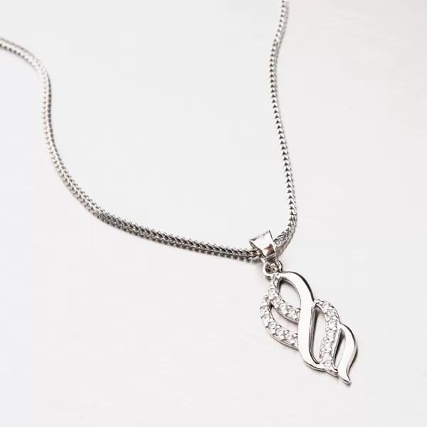 Zlatý přívěsek se zirkony 43-21088