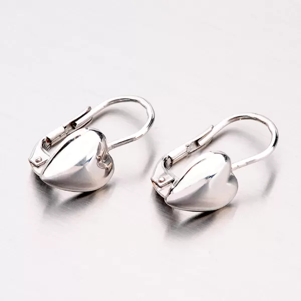 Dámské náušnice bílé zlato 585 visací 42-32359