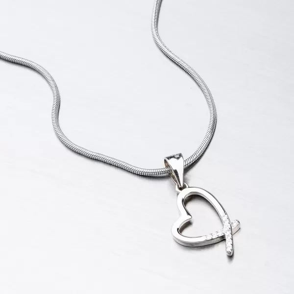 Dámský přívěsek stříbro 925 zirkon HST-13464