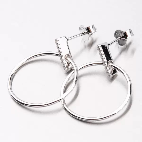 Náušnice se zirkony UPST-122043